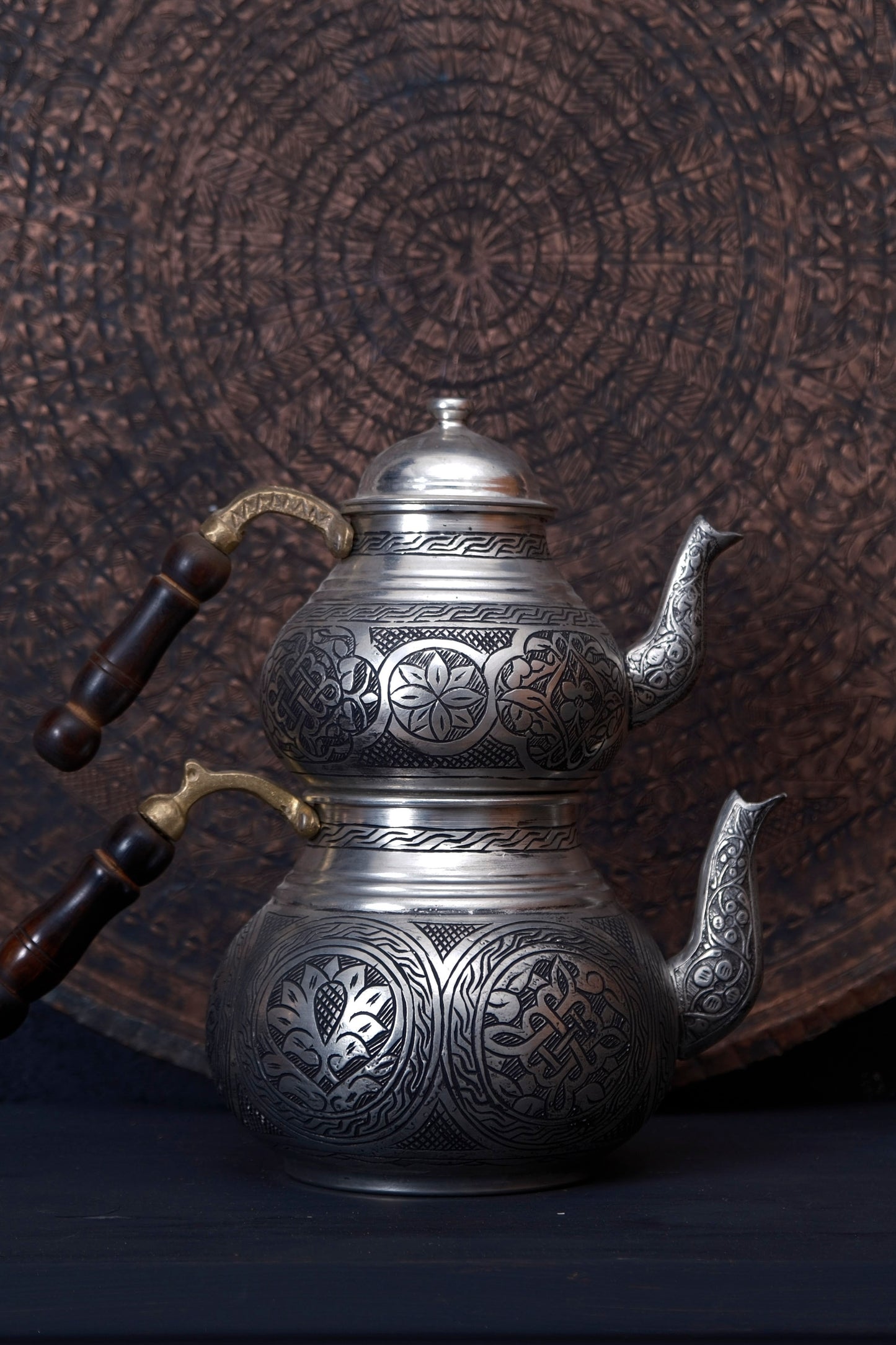 ÖZEL SERİ & Sultanın İşlemeli Çaydanlığı “USTA İŞİ”