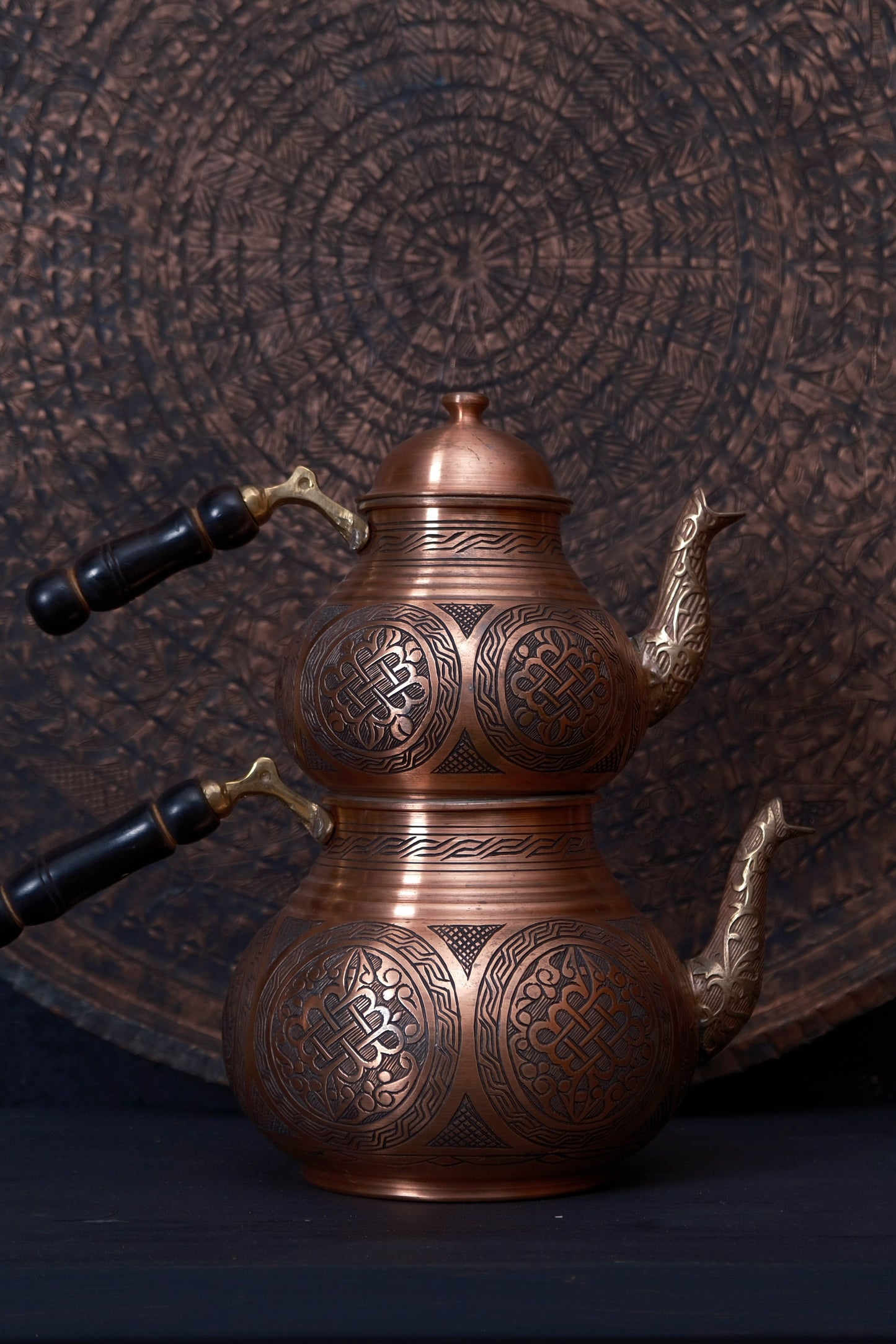 ÖZEL SERİ & Sultanın İşlemeli Çaydanlığı “USTA İŞİ”