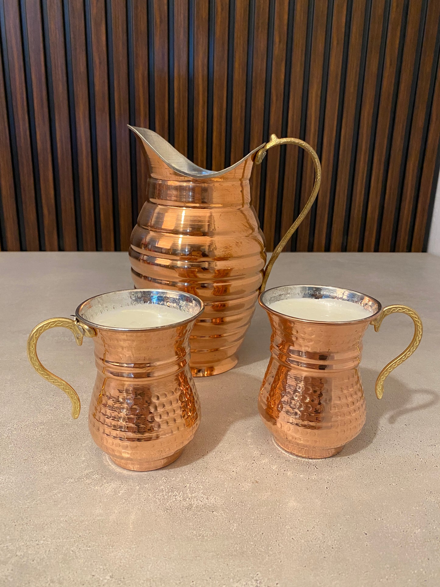 AS EL MAHİNUR SÜRAHİ SET ( 2 bardak)