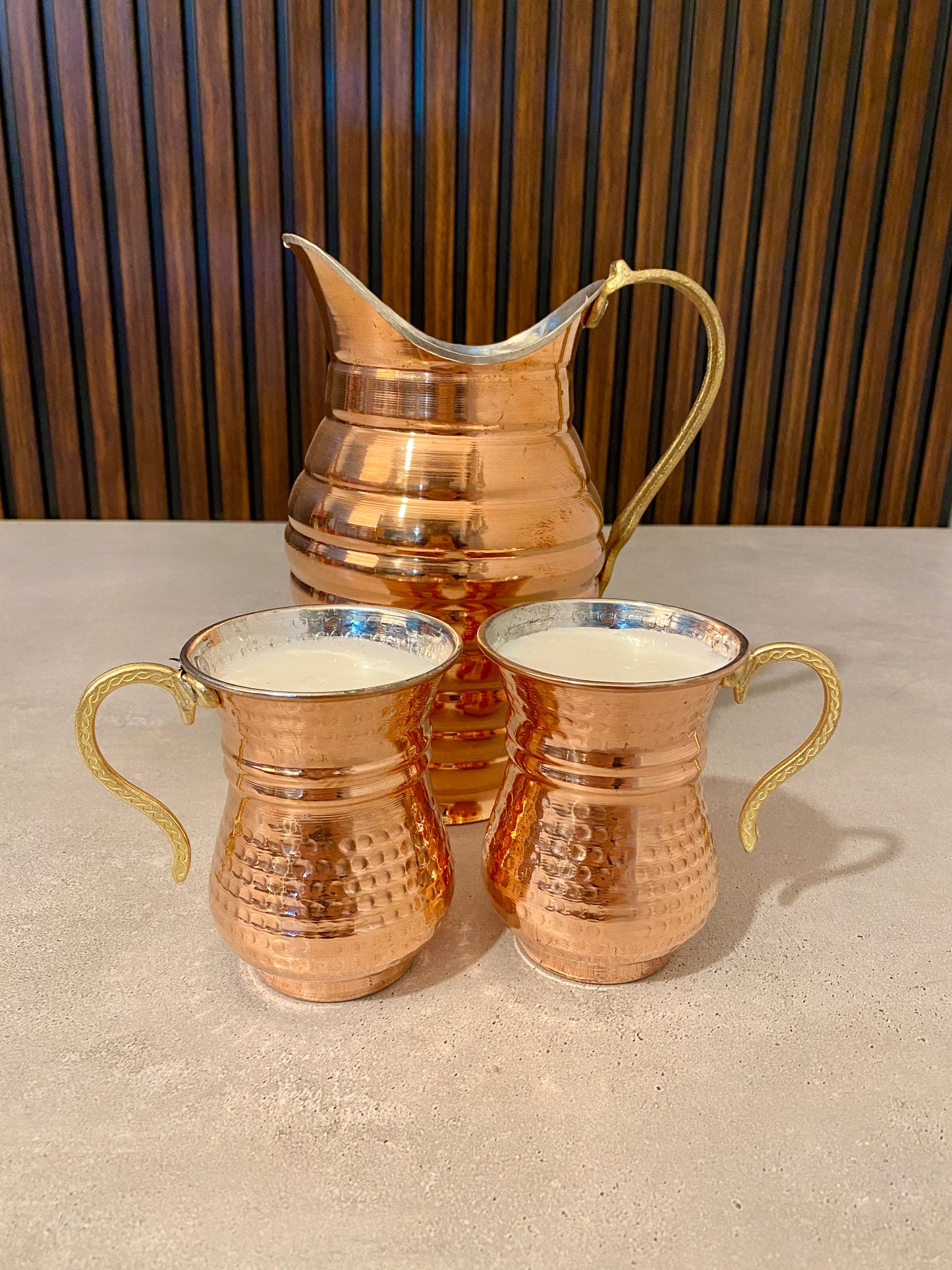 AS EL MAHİNUR SÜRAHİ SET ( 2 bardak)