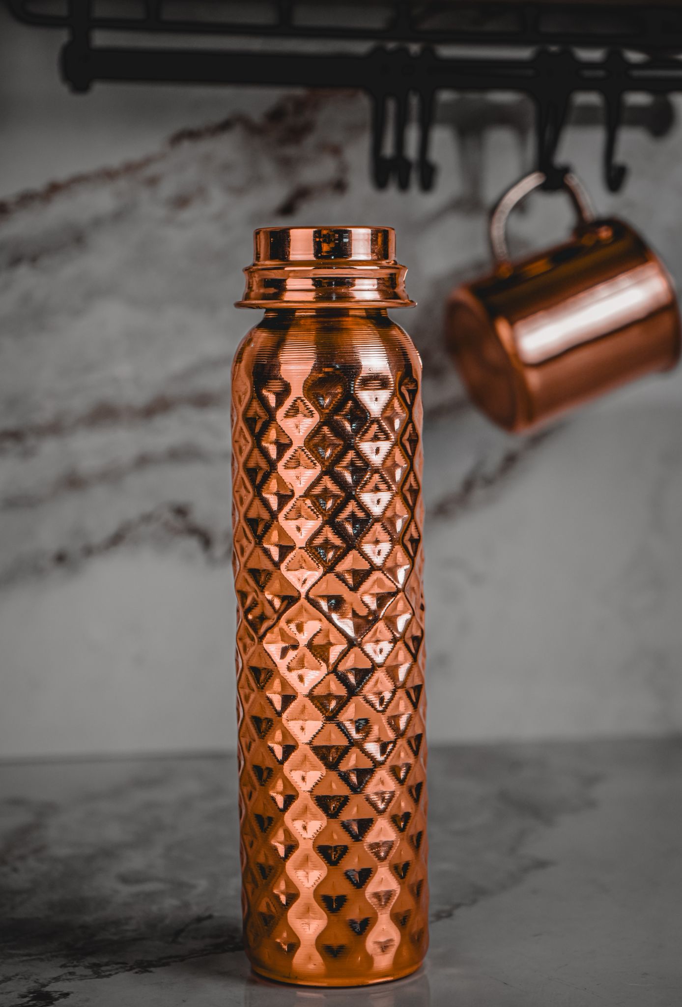 AS EL BAKIR ELİSAM MATARA KALAYLI 700 ml  KIRMIZI