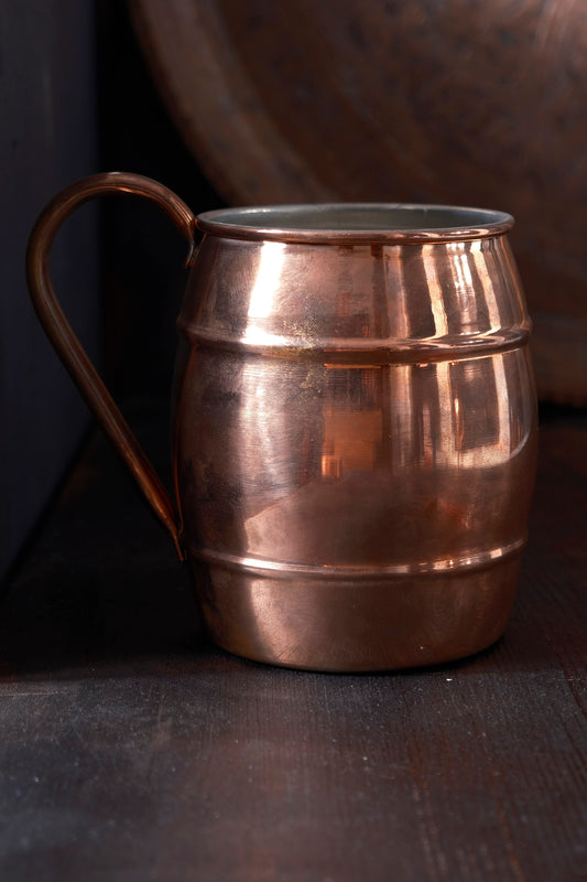 Şeritli Moscow Mule Bardak (1000ml)