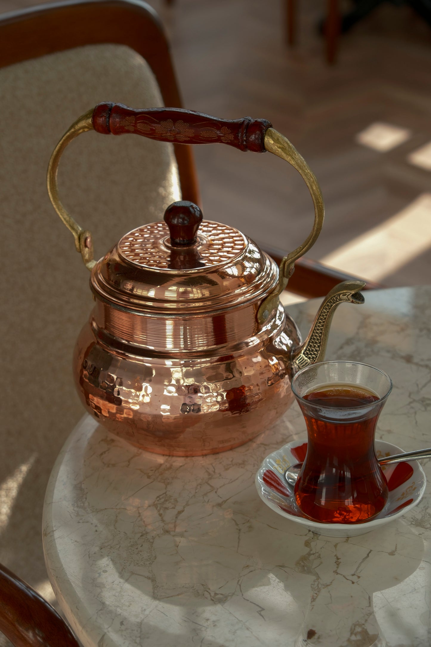 AS EL İTALYAN DEMLİK KIRMIZI